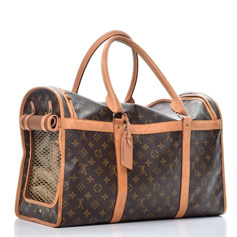 louis vuitton dog carrier 50 replica|louis vuitton small dog collar.